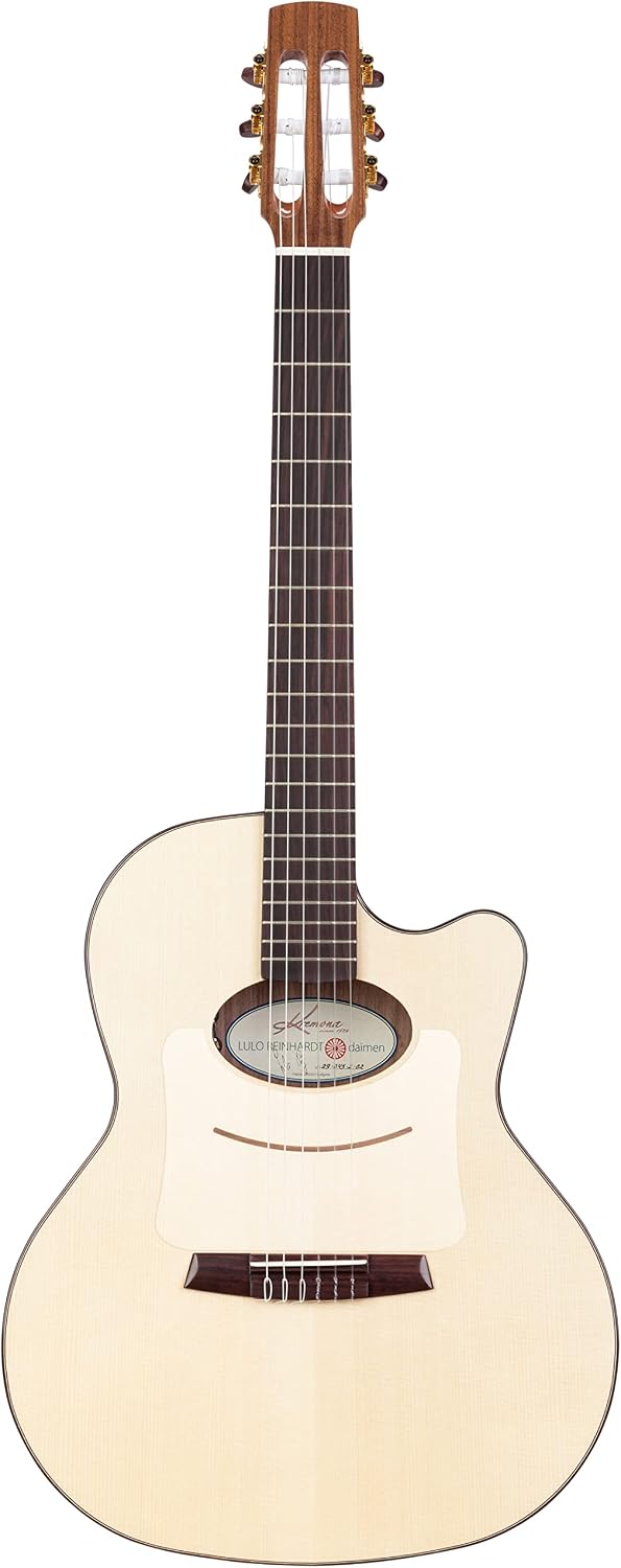 Kremona Reinhardt Series 6 Acoustic-Electric Nylon-String Guitar, Right, Natural (Daimen)