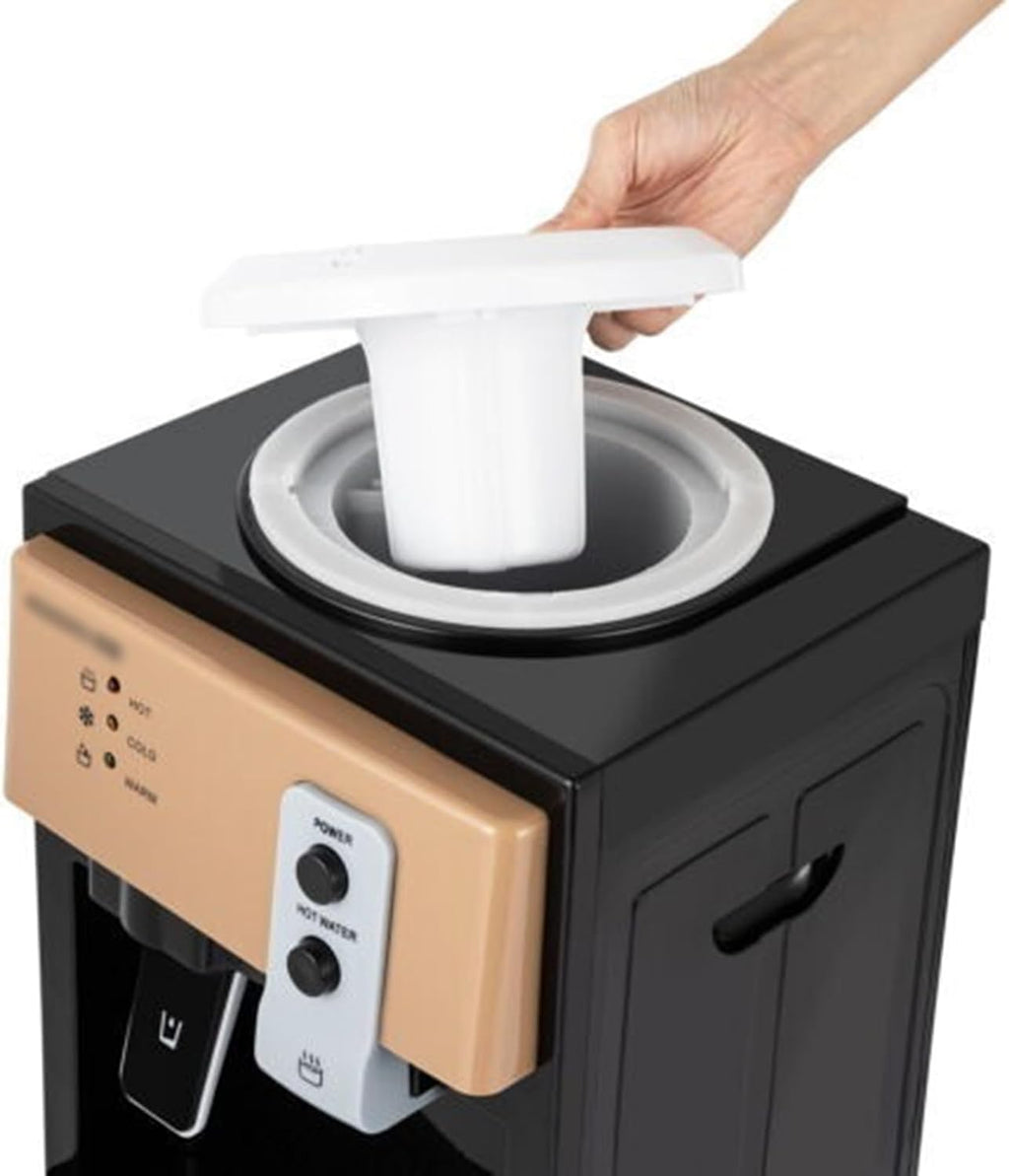 Water Dispenser 5 Gallon Freestanding Top Loading Countertop Water Dispenser Warm & Hot & Cold Water Cooler Home Office Use Water Cooler