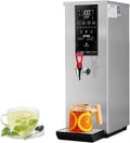 Commercial Hot Water Boiler, 60L/H Autofill Stainless Steel Tea, Coffee Making Water Heater, Digital Control Panel/Auto Temperature Control, Non Drip Tap, Catering Hot Tea Urn Silver