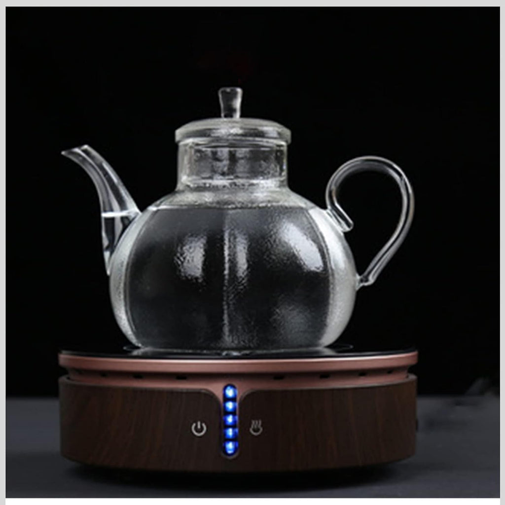 Electric Kettle Glass Teapot Electric Ceramic Stove Touch-Screen Tea Steamer Kettle Household Tea Pot Hot Water Dispensers in Home Kitchen (C) lofty ambition hopeful Octopus feet