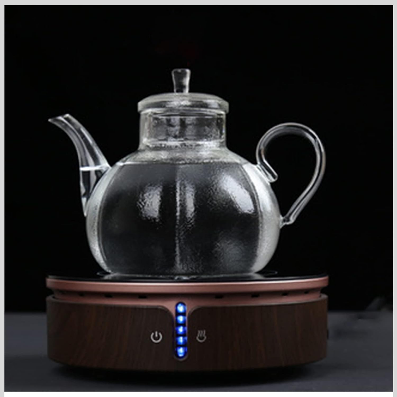 Electric Kettle Glass Teapot Electric Ceramic Stove Touch-Screen Tea Steamer Kettle Household Tea Pot Hot Water Dispensers in Home Kitchen (C) lofty ambition hopeful Octopus feet