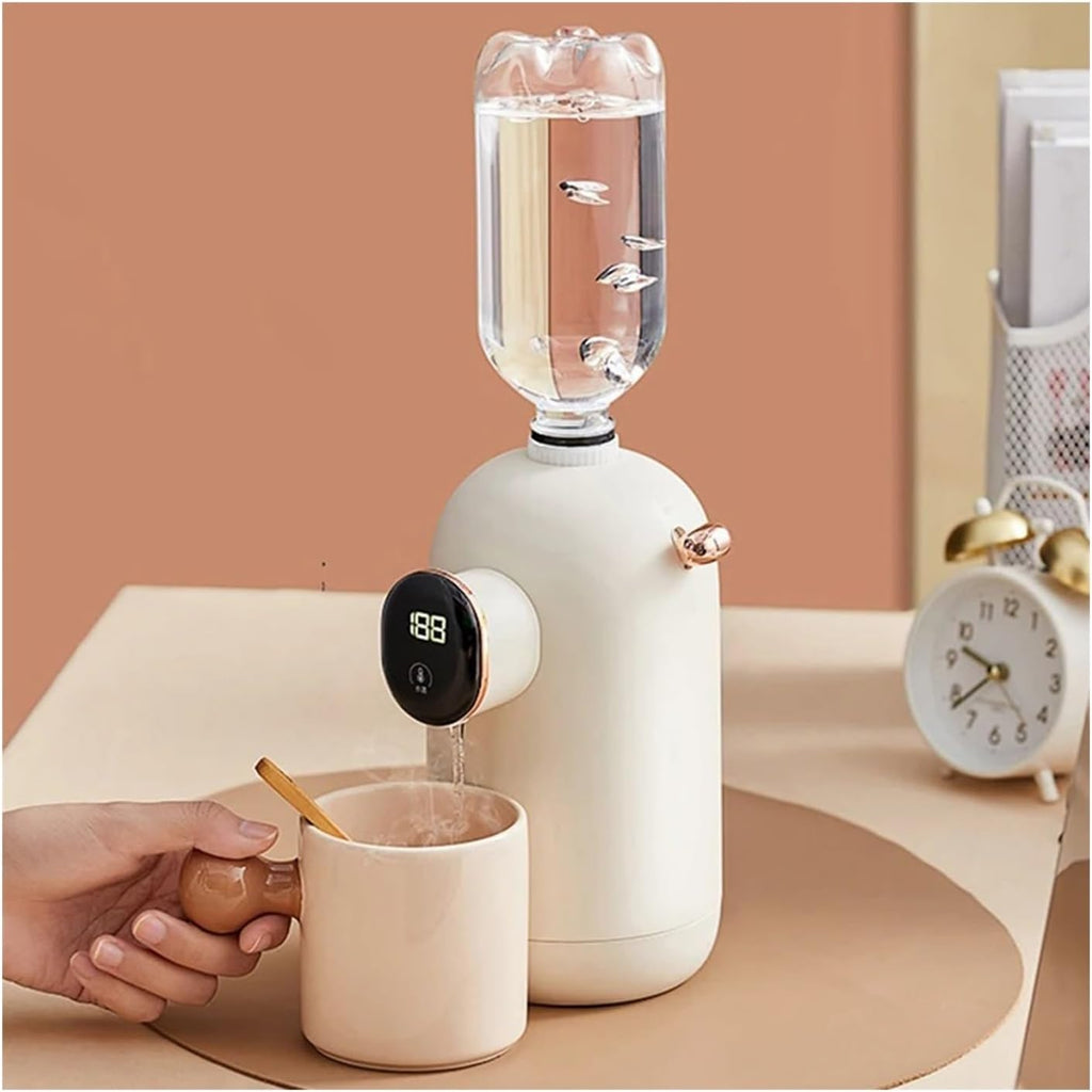 Water Dispenser Instant Hot Water Dispenser Desktop Mini Electric Kettle Quick Heat Portable Kettle Cute Multipurpose Home Water Dispenser(Without Water Bottle and Cup) Water Cooler