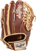 Rawlings Baseball Glove Soft Hyper TECH Color SYNC GR5FHTCY719 Outfielder Brown/Camel 12.75' *for Right Throwing