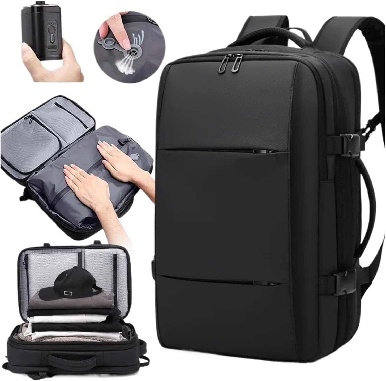 Vacuum Bags For Travel Men's Backpack Multi-functional Compression Large Capacity Bag Waterproof Leisure