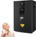 Water Warmer Commercial Water Boiler 50/60/80L(13/16/21gal)/Hour Step-Heating Automatic Electric Hot Water Dispensers Countertop Adjustable Temperature Quick Heating Touchscreen,White-60L