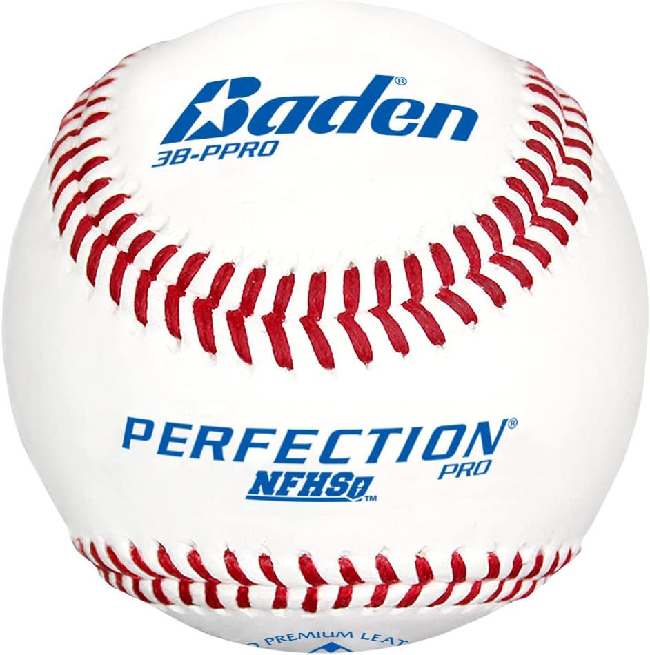 Baden 3B-PPRO NFHS Perfection Pro Baseballs - 1 Dozen