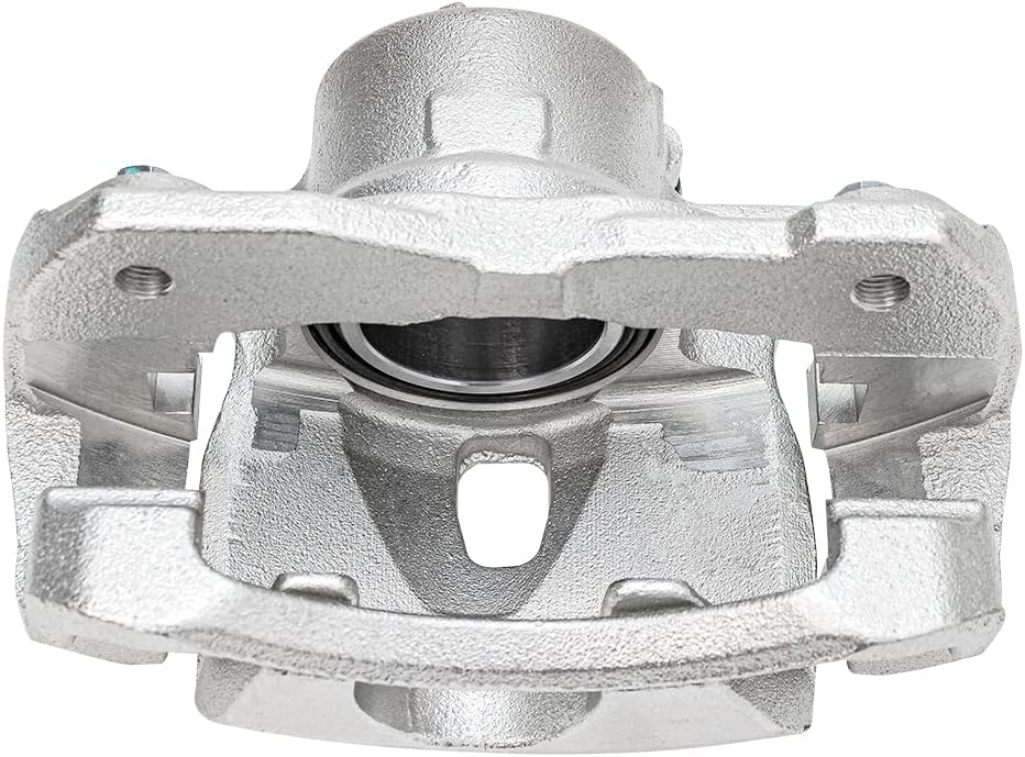 Detroit Axle - Front Brake Kit for Toyota Rav4 Prius V Scion xB Lexus HS250h Drilled & Slotted Brake Rotors Ceramic Brakes Pads Brake Calipers Replacement [10.83 inch Rotors]