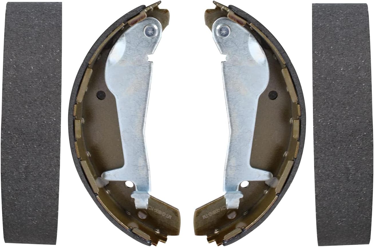 Detroit Axle - 10pc 5-Lug Brake Kit for 2009-2010 Chevrolet Cobalt Pontiac G5, Front Disc Brakes Rotors Ceramic Brake Pads Rear Brake Drums Brakes Shoes Replacement: 11.02' inch Front Rotor