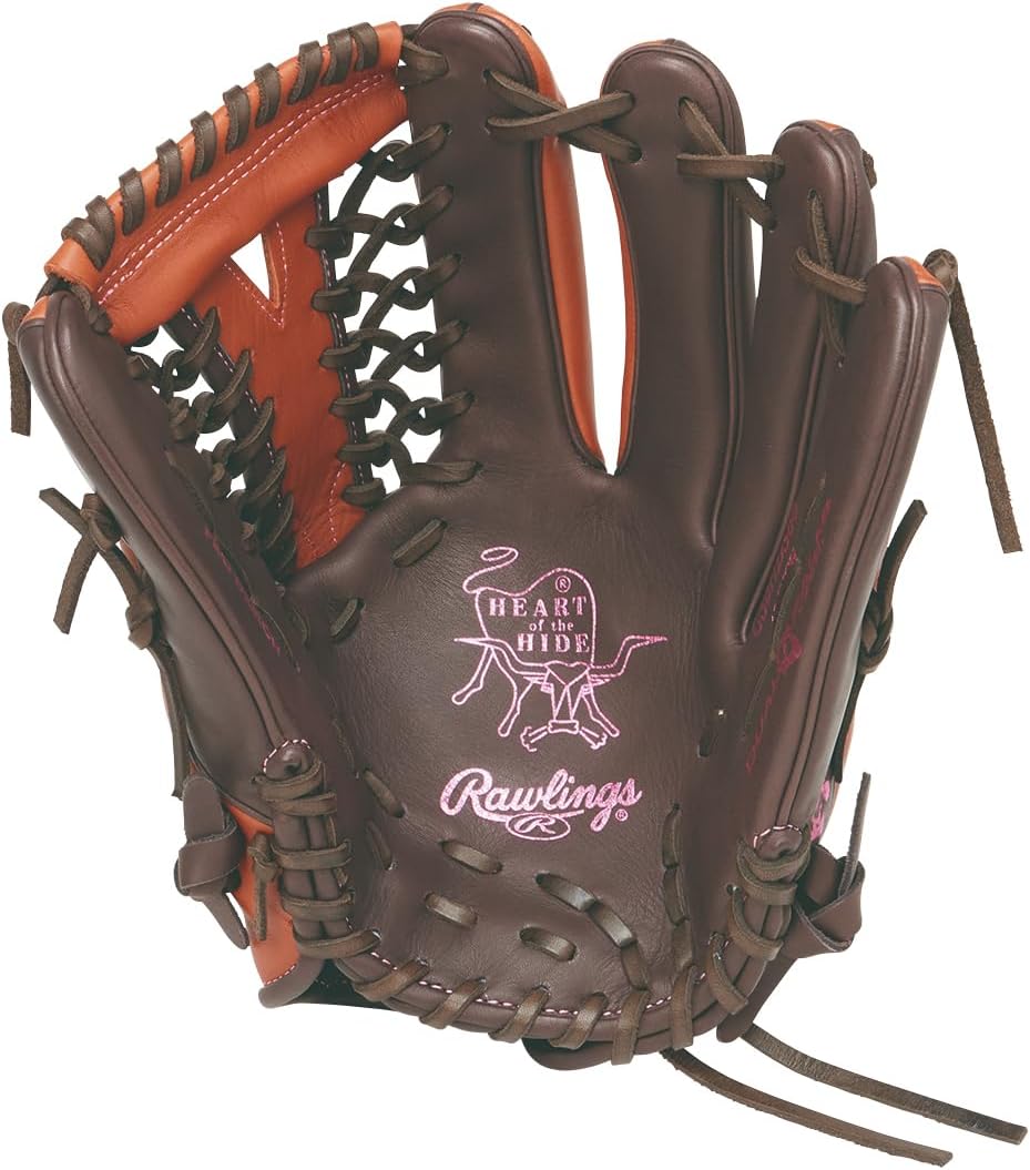 Rawlings HOH DP Colors Softball Glove GS6HDS66 Mocha/Brown 12 inch *Left Throw