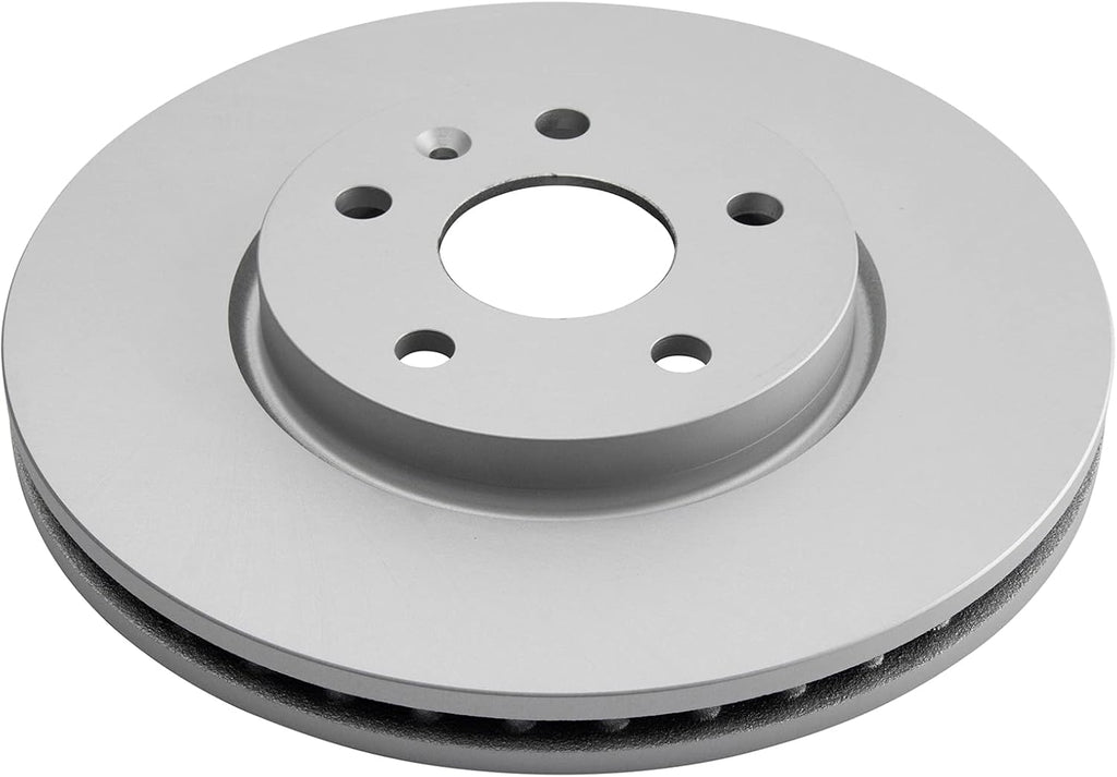 TRQ Front Brake Pad and Rotor Set Ceramic Vented G Coated Rotors Compatible with 2010-2015 Chevrolet Camaro
