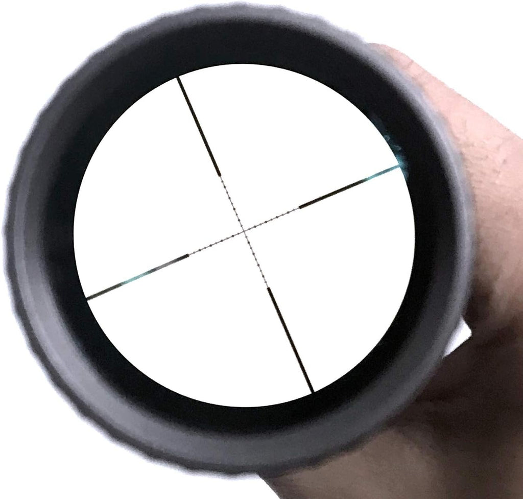 Grey Diamond Titanium 3-12x40 Rifle Scope with 30mm Tube and mounting Rings
