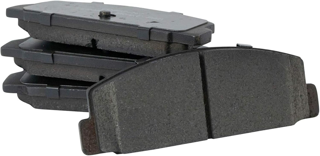 TRQ Front and Rear Brake Pad and Rotor Set Ceramic Compatible with 2003-2005 Mazda 6