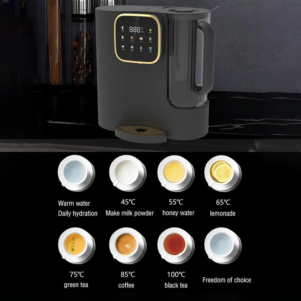 Smart Electric Kettle 热水壶Desktop Installation-Free Instant hot Water Dispenser 2L Capacity Kettle Thick Film Heating