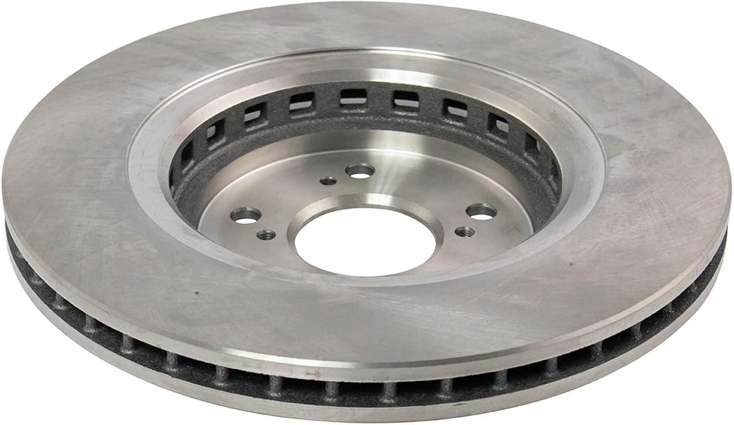 TRQ Front Ceramic Brake Pad and Rotor Set Compatible with 2015-2020 Acura TLX with 320mm Front Rotors