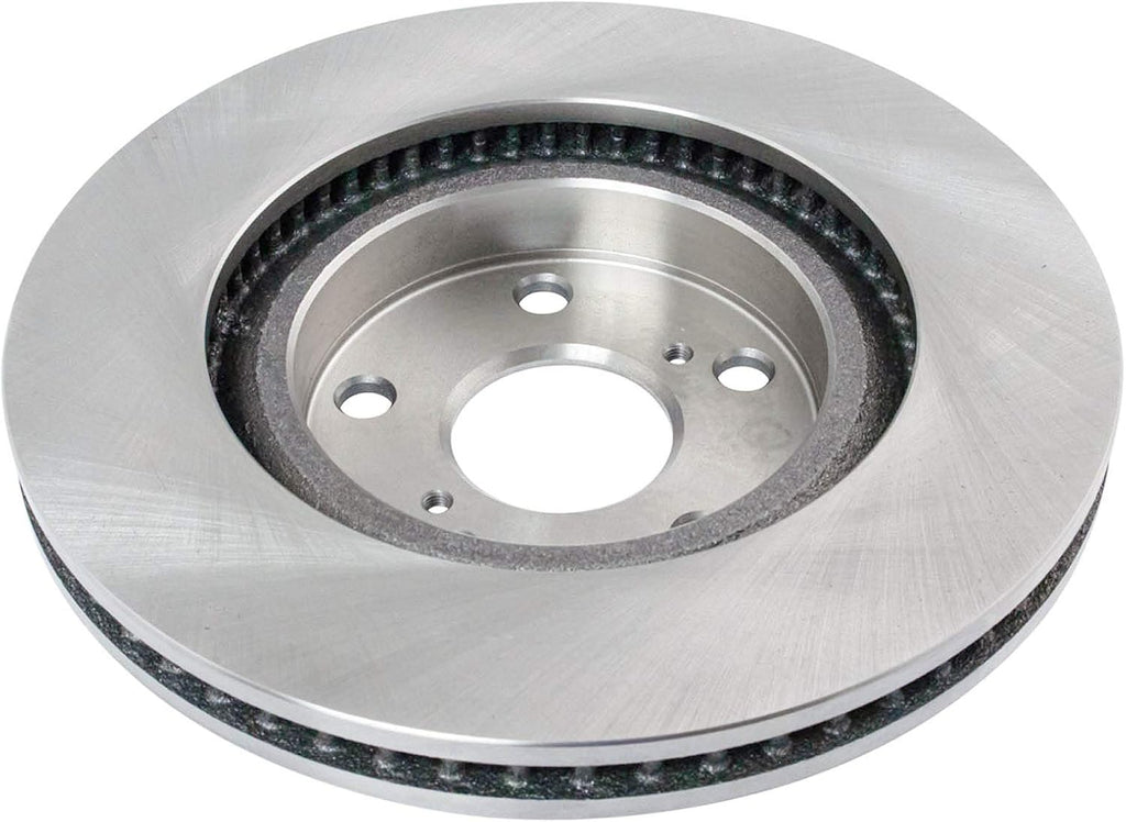 TRQ Front Brake Calipers Ceramic Pads & Rotors Compatible with Vibe tC Corolla Matrix RAV4