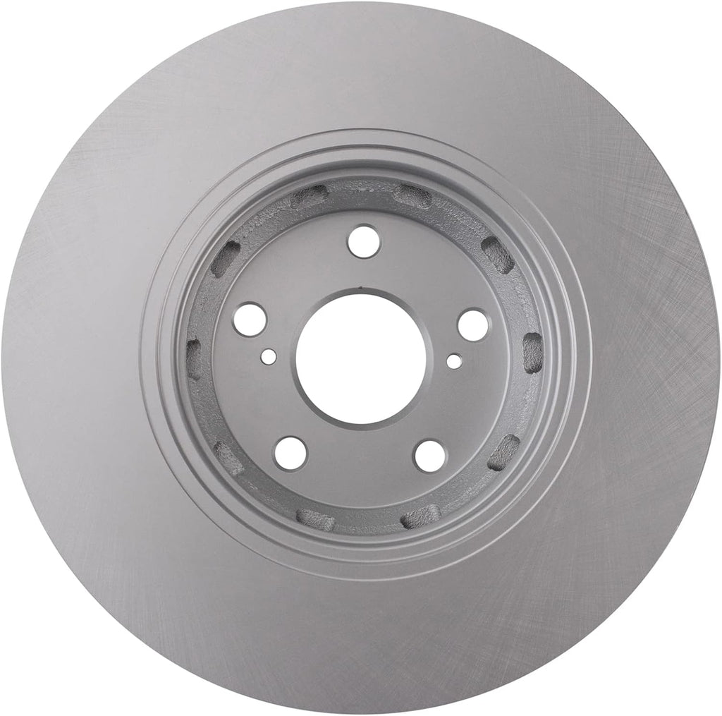 TRQ Front Brake Pad and Rotor Set Ceramic G Coated Rotors Compatible with 2009-2015 Toyota Venza
