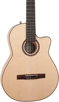 Arena Flame Maple CW Acoustic-Electric Nylon-String Guitar, Natural w/Dual Source EQ