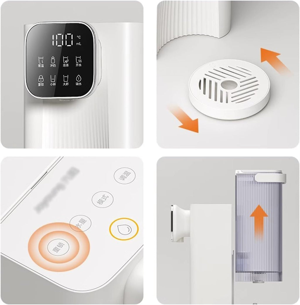 hot Water dispensers Household Small Desktop Water Dispenser Fully Automatic Pure Water Direct Drinking Machine Instant Heating Water Dispenser Instant hot Water Dispenser