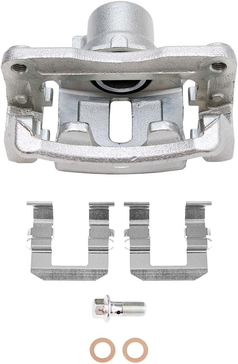 Detroit Axle - Rear Brake Kit for 10-17 Chevrolet Equinox GMC Terrain, Disc Brake Rotors Right Brake Caliper 2010 2011 2012 2013 2014 2015 2016 2017 Replacement : 11.93' inch Rotor