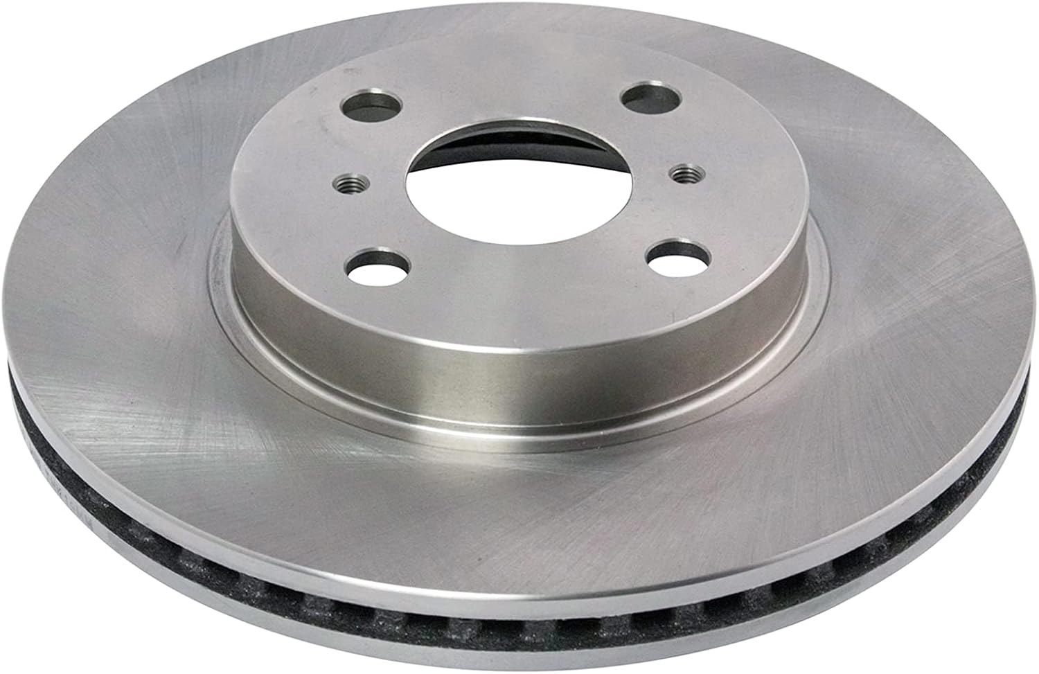 TRQ Front Brake Pad and Rotor Set Ceramic Vented Rotors Compatible with 2013 Scion iQ
