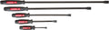 Mayhew Tools 61366 Dominator Curved Pry Bar Set, Red, 5-Piece