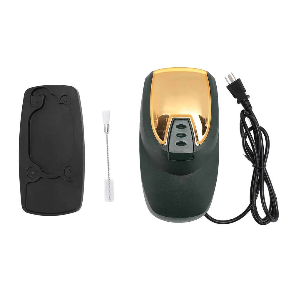 Professional Hot Lather Machine Rich Foam Large Capacity Electric Hot Lather Machine Beauty Green Gold (27 * 19 * 16 cm)