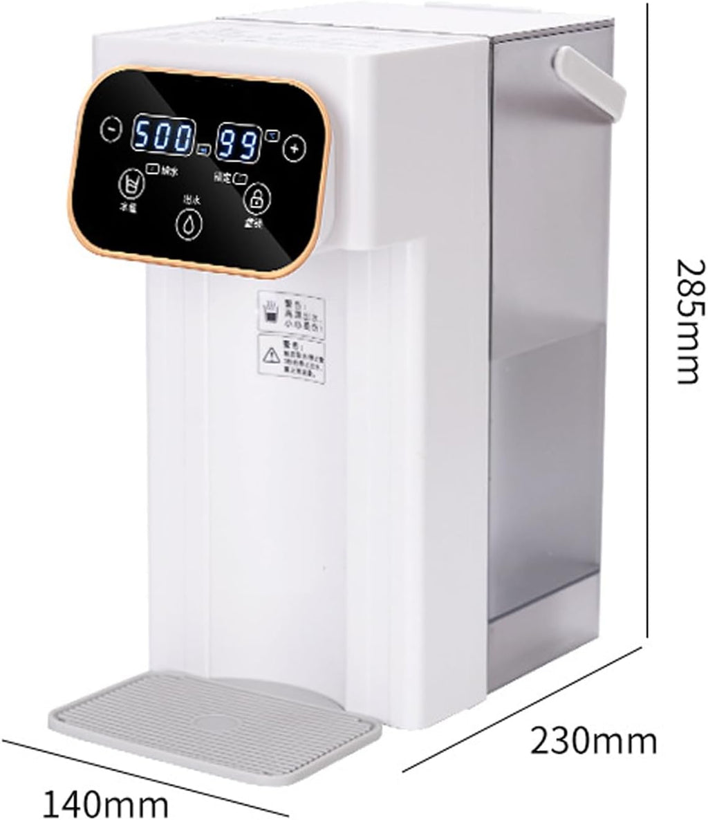 Instant Hot Water Dispenser, 2000W Countertop Water Filter System with 3L Super Large Water Tank and Safety Lock, 12 Temperatures&8 Volume Settings, Instant Heating for Coffee & Tea