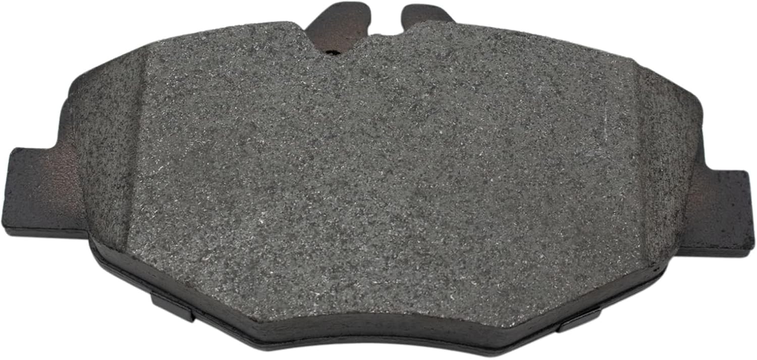 TRQ Front Brake Pad and Rotor Set Ceramic Vented Rotors Compatible with 2003-2009 Mercedes-Benz E320