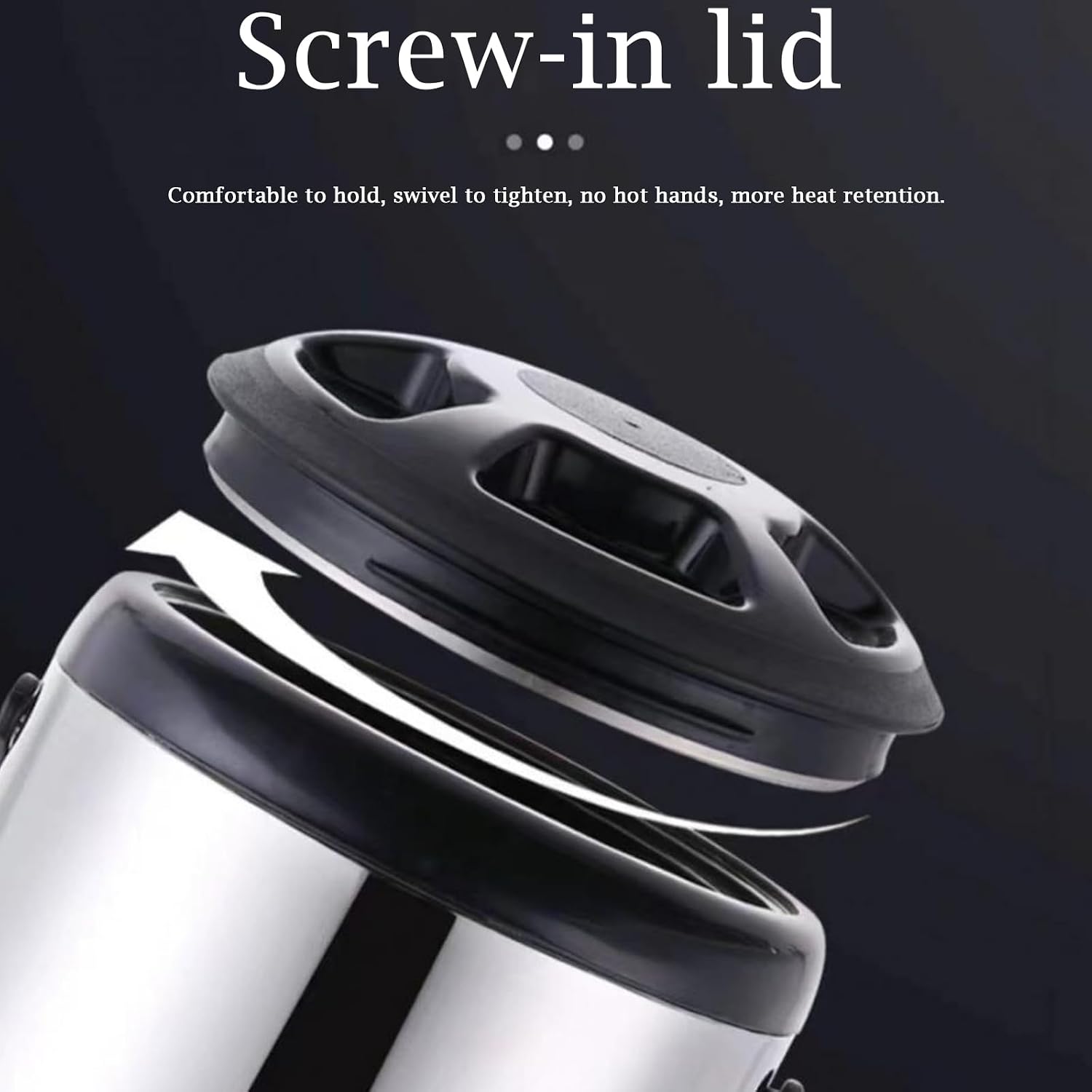 Stainless Steel Insulated Beverage Dispenser, 10L Double Walled Insulated Thermal Hot And Cold Drink Server Dispenser With Spigot Handle For Coffee Tea Milk Hot Water