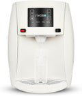 Rivos Spirit Smart Water Dispenser, Hot & Cold Countertop Dispenser, 316 Stainless Steel, Shabbat-Compatible System with Filter & Carbon Filter, Eco-Friendly Home & Office Hydration (Pearl White)