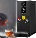 Commercial Instant Water Dispenser, 3000 w Desktop Electric Hot Water Boiler, 60°C to 100°C Adjustable, Automatic Hot Water Pot Digital Control Panel/Auto Temperature Control Black