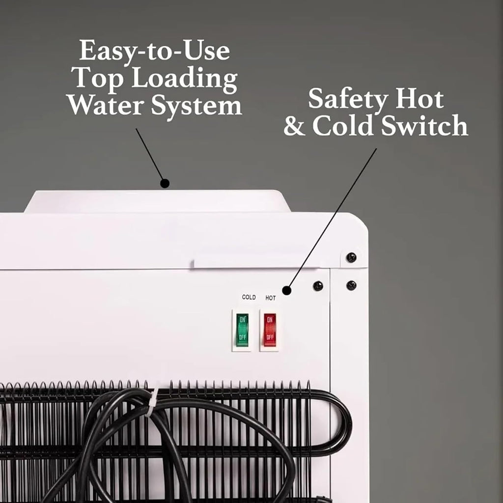 Water Dispenser Top Mounted Hot and Cold Water Dispenser 5 Gallon Including Child Safety Lock Suitable for Home and Office Dispensers(Bottles not Included)