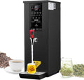 Commercial Hot Water Dispenser Boiler, 3000W Electric Catering Urn, Temperature Adjustable, 60L/H Large Output, Quick Brewing for Coffee, Tea, Milk, Hot Drinks Black