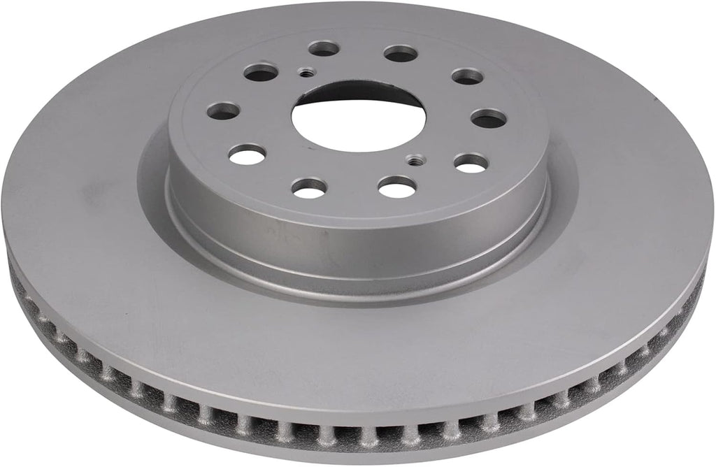 TRQ Front Brake Pad and Rotor Set Ceramic G Coated Vented Rotors Compatible with 2007-2017 Lexus LS460