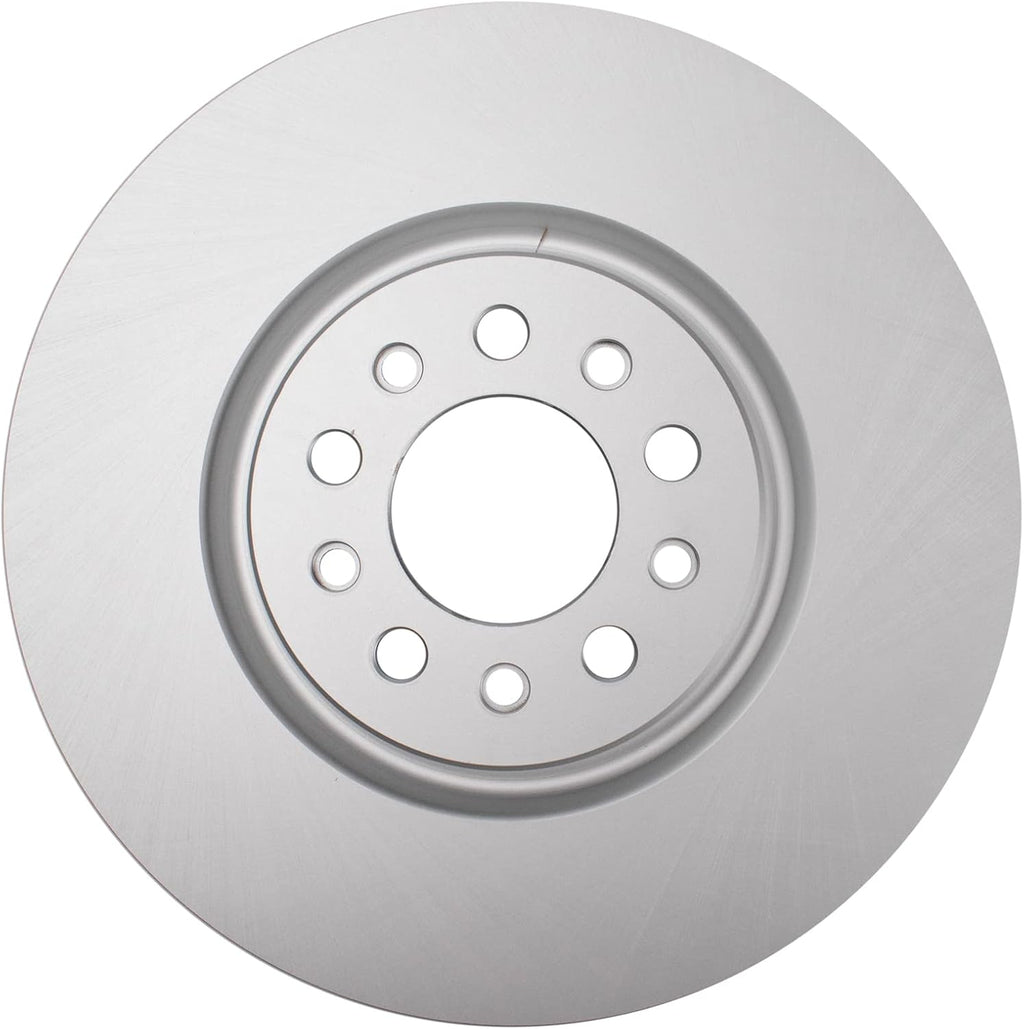 TRQ Front Ceramic Brake Pad and Rotor Set Coated Compatible with 2016-2021 Jeep Cherokee with 330 mm Diameter Front Rotors with Dual Piston Calipers