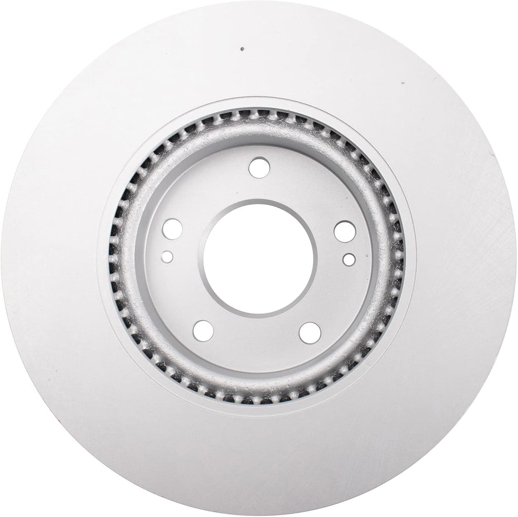 TRQ Front Ceramic Brake Pad and Rotor Set Coated Compatible with 2006 Hyundai Sonata V6 3.3L 2007 Hyundai Sonata SE Limited 2008-2010 V6 3.3L