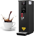 Commercial Hot Water Dispenser Stainless Steel Commercial Water Boiler 1000W Quick Heating 60L/H Output Commercial Water Machine for Office, Café, Tea, Catering Black