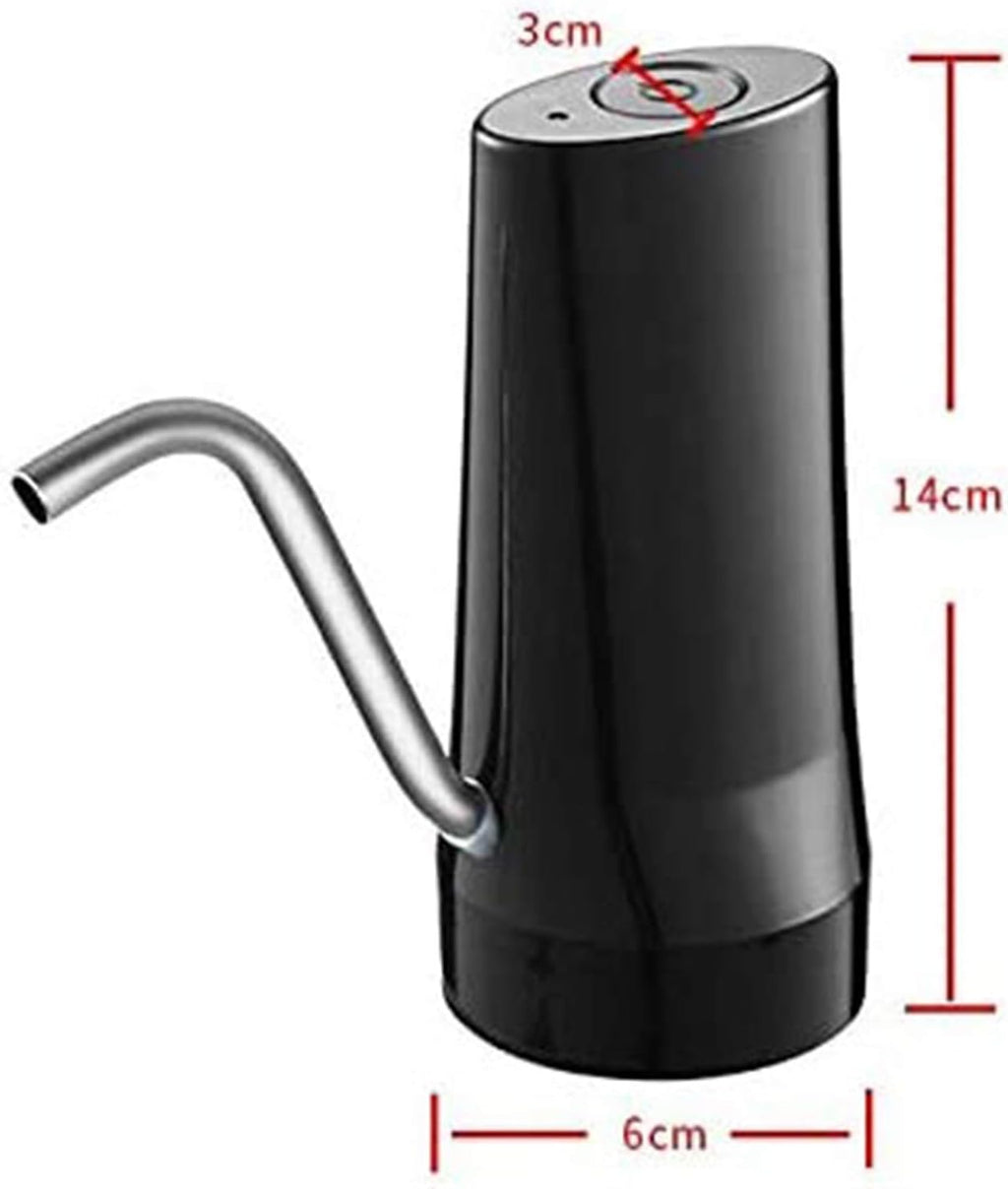 Water Pump for 5 Gallon Bottle USB Charging Portable Electric Drink Water Bottle Pump Dispenser (Fits Most 2-5 Gallon Water Bottle[1200MA Battery Powered])