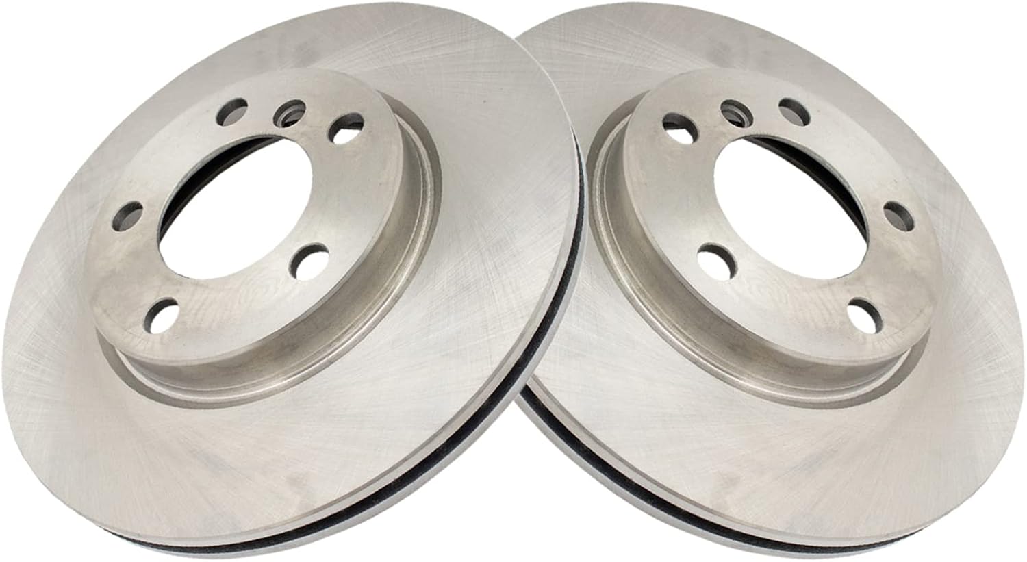 TRQ Front Brake Pad and Rotor Set Ceramic Vented Rotors Compatible with 2011-2016 Mini Cooper Countryman 2013-2016 Cooper Paceman