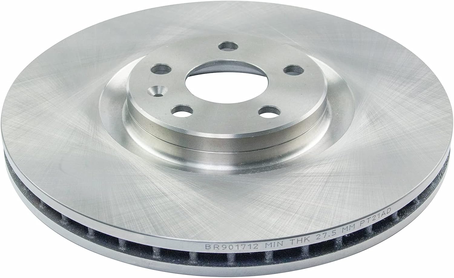TRQ Front Ceramic Brake Pad and Rotor Set Compatible with 16-20 Volvo XC90 18-20 XC60 19-20 S60 with 345mm Diameter Front Rotors Models