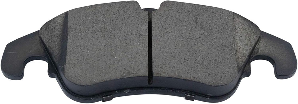 TRQ Front Brake Pad and Rotor Set Ceramic Coated Vented Rotors Compatible with 2009-2012 Q5 2011-2016 A4 2012-2017 A5 2013-2016 Allroad 2012-2015 A6 2014-2015 A7 Quattro