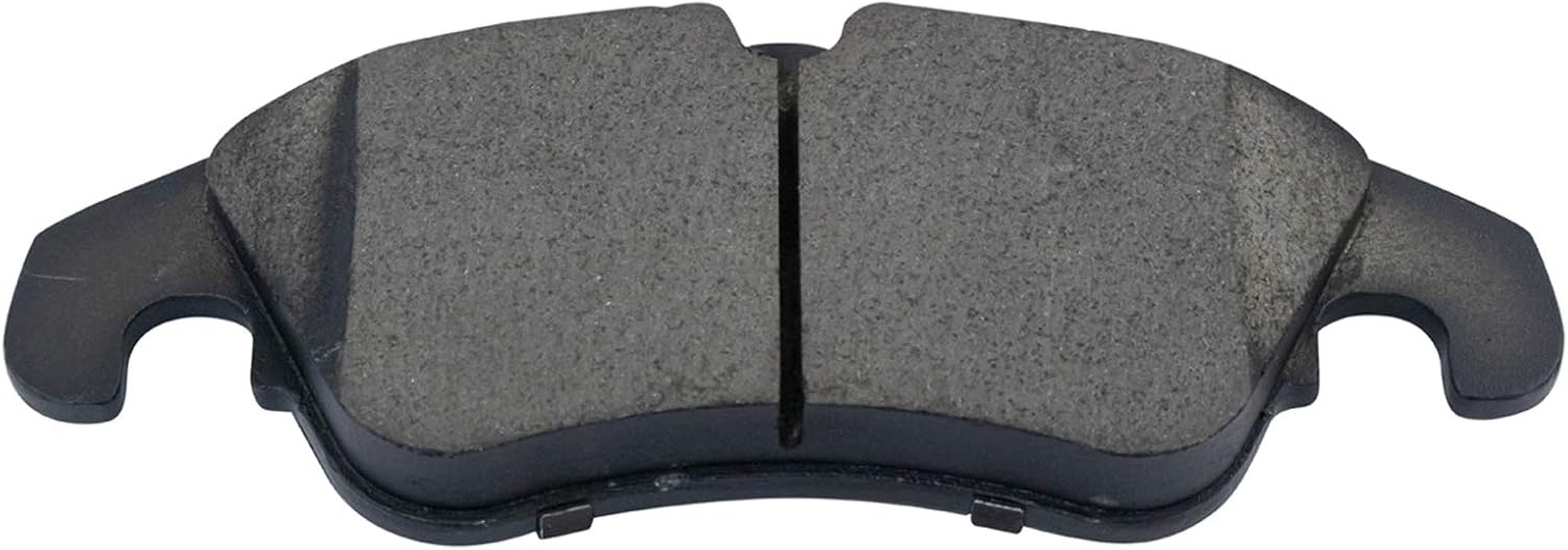 TRQ Front Brake Pad and Rotor Set Ceramic Coated Vented Rotors Compatible with 2009-2012 Q5 2011-2016 A4 2012-2017 A5 2013-2016 Allroad 2012-2015 A6 2014-2015 A7 Quattro