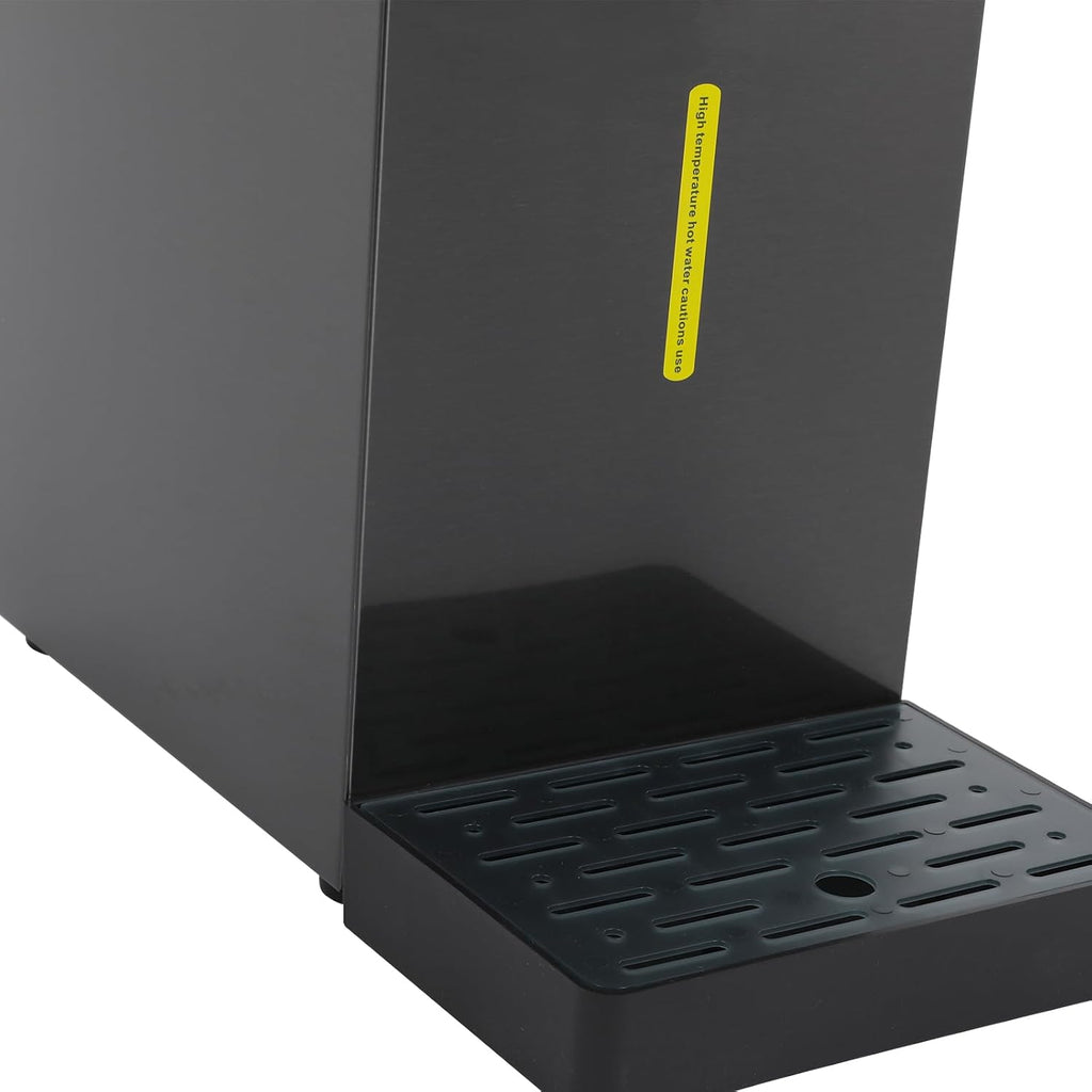 Commercial Hot Water Dispenser, 30L Hot Water Dispenser, 3000W Commercial Water Boiler Countertop with Panel, Fast Boiling for Office, Kitchen, Large Family & Instant Beverage Needs