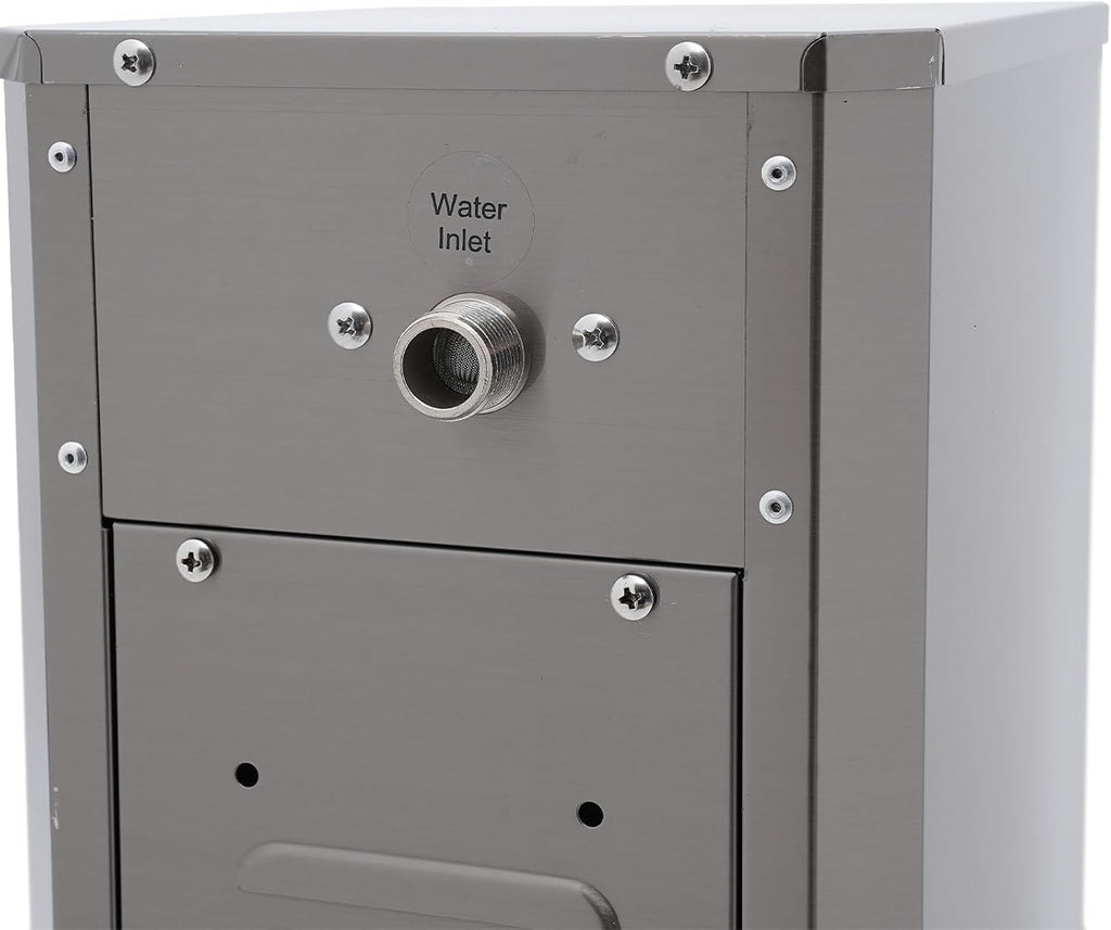 CNCEST Hot Water Machine, Hot Water Dispenser, Electric Hot Water Machine (Silver, 10L)