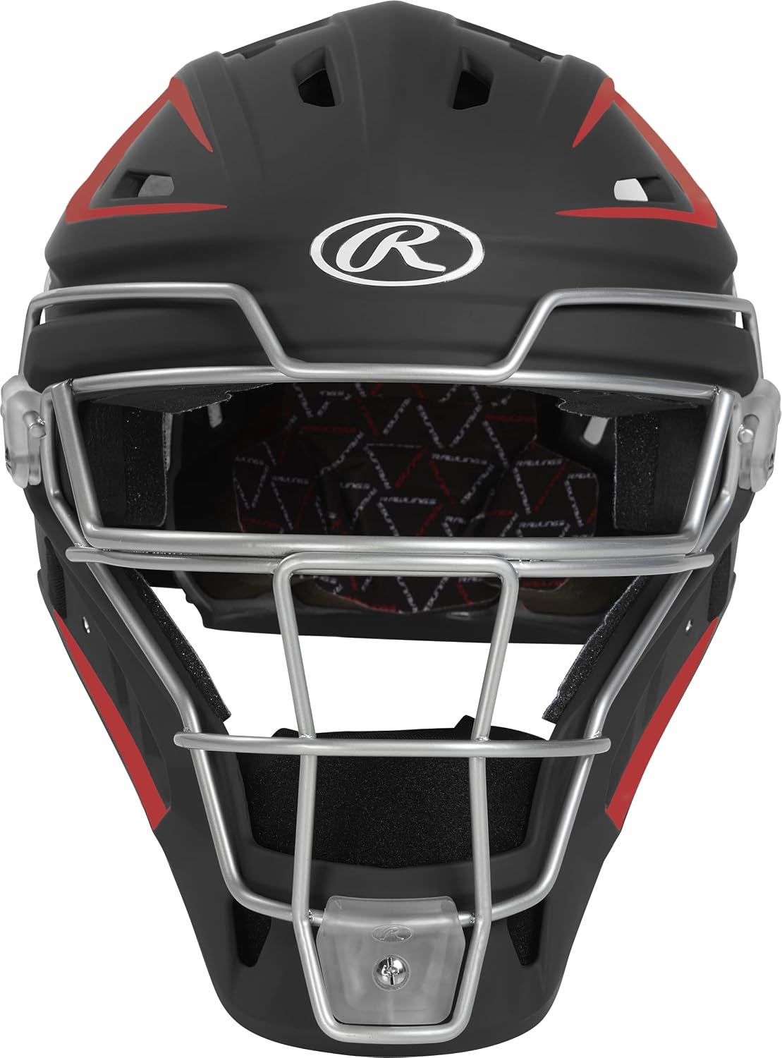 Rawlings | Velo 2.0 Catcher's Helmet | Baseball | Junior & Senior Sizing | Multiple Colors