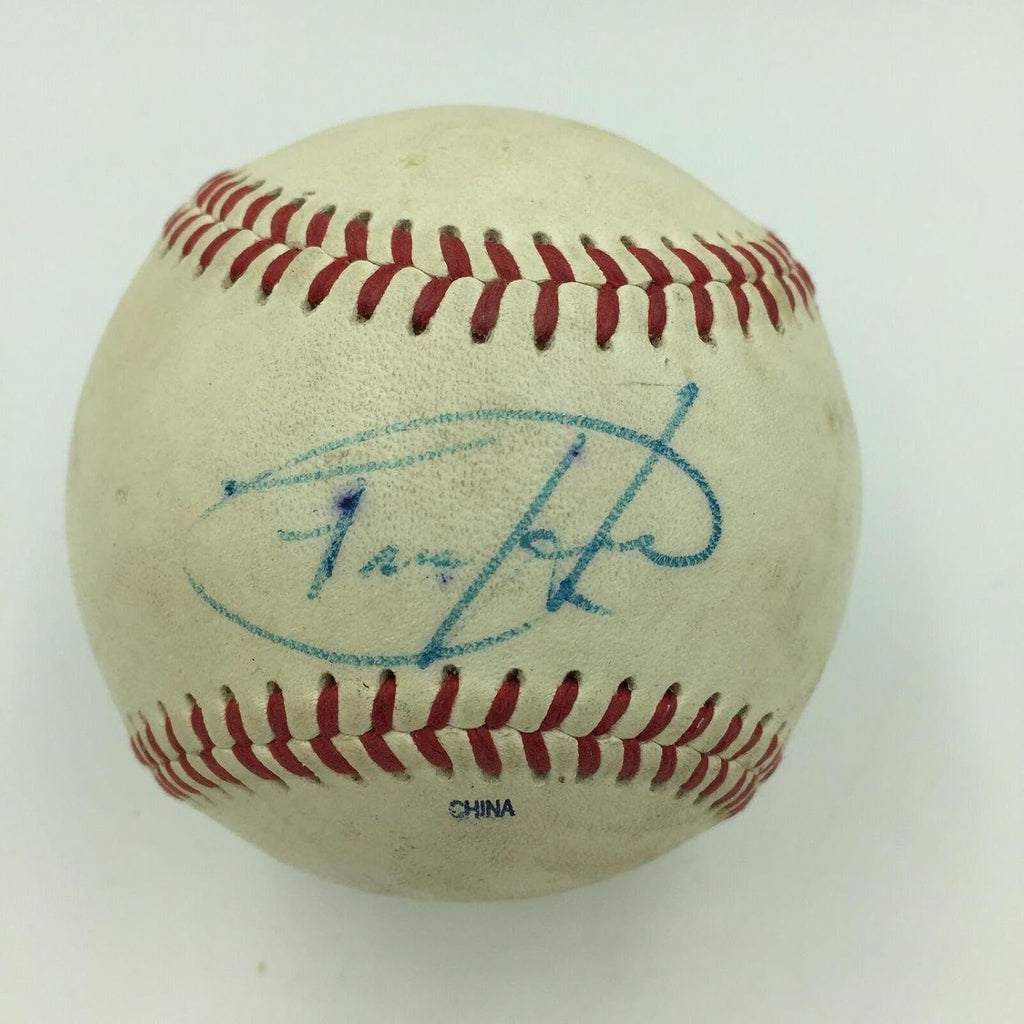 2004 Felix Hernandez Pre Rookie Signed Game Used Minor League Baseball JSA COA - MLB Game Used Baseballs