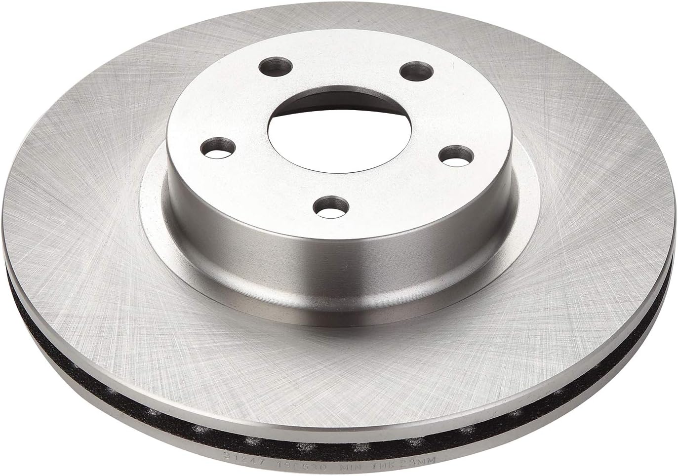 TRQ Front Brake Pad and Rotor Set Ceramic Vented Rotors Calipers Compatible with 2011-2014 Subaru Impreza