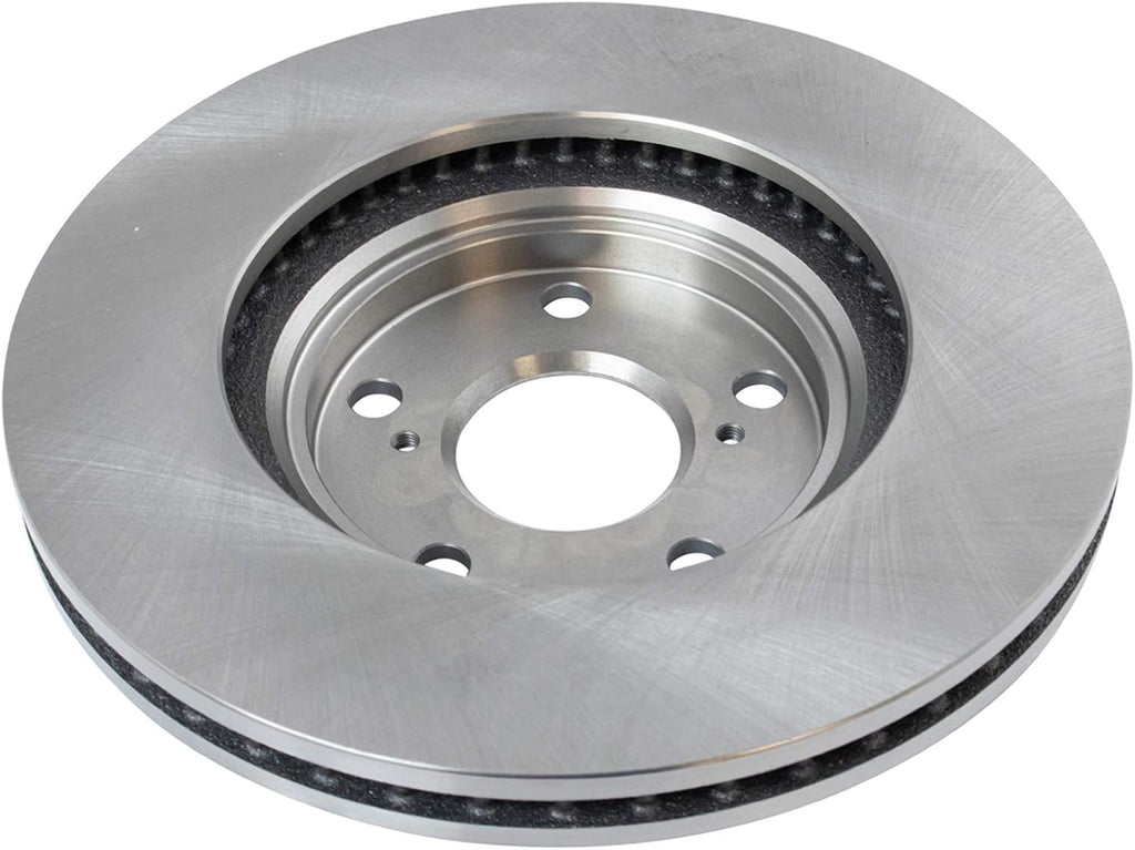 TRQ Front and Rear Brake Pad and Rotor Set Ceramic Vented Solid Rotors Compatible with 1999-2001 Lexus RX300