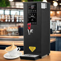 Commercial Hot Water Boiler, Stainless Steel Tea, Coffee Making Water Heater, Digital Control Panel/Auto Temperature Control, Non Drip Tap, Catering Hot Tea Urn Hot Water Dispenser Black