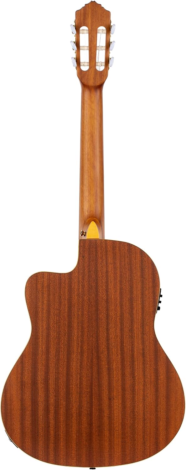 Family Series Pro Solid Top Slim Neck Acoustic-Electric Nylon Classical Guitar w/Bag